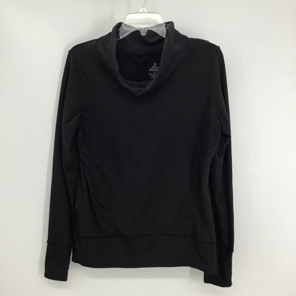 Prana Women’s Ice Flow Long Sleeve Pullover Top Jersey Warm Casual Size Medium - Picture 1 of 6